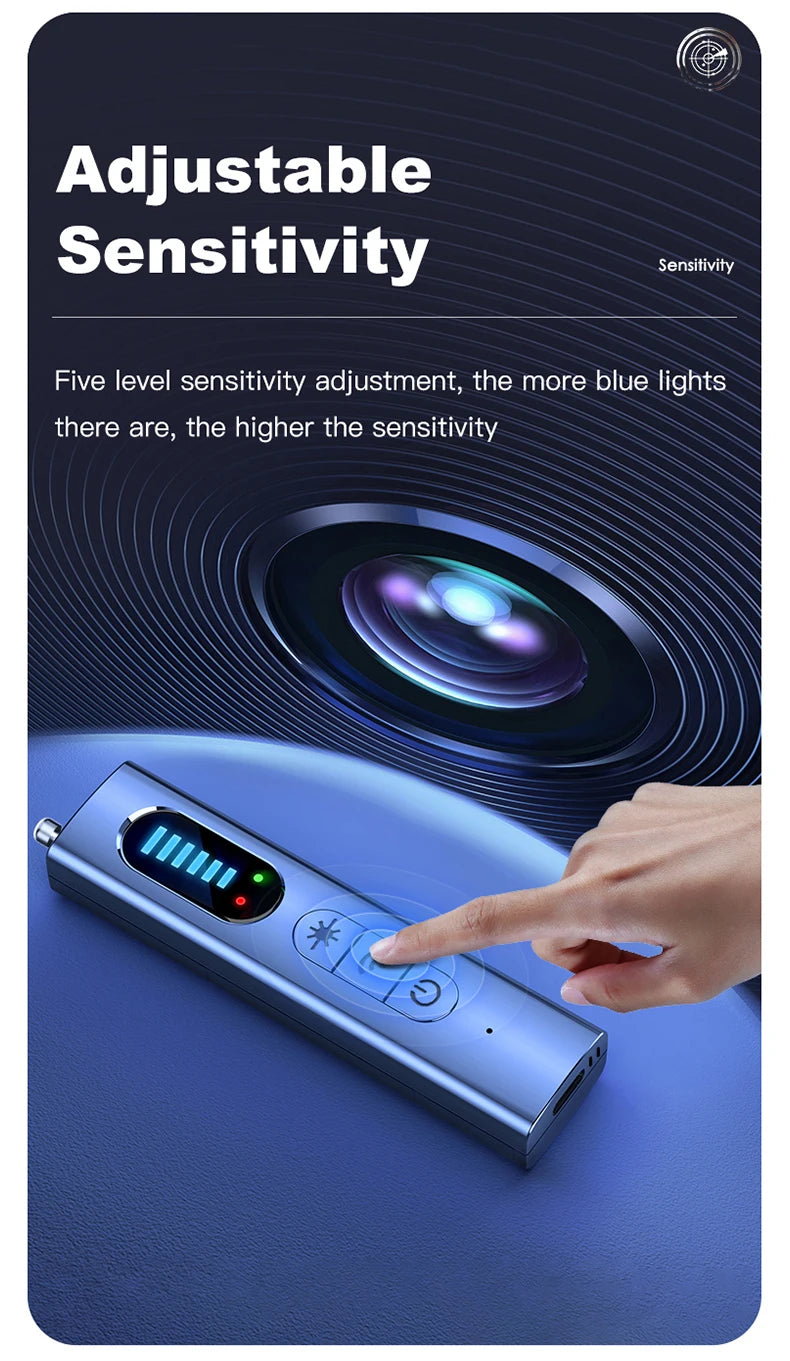 Anti-spy Candid Hidden Camera Detector Security Protection Bug Discreet Professional Infrared Presence Sensor Invisible Gadgets