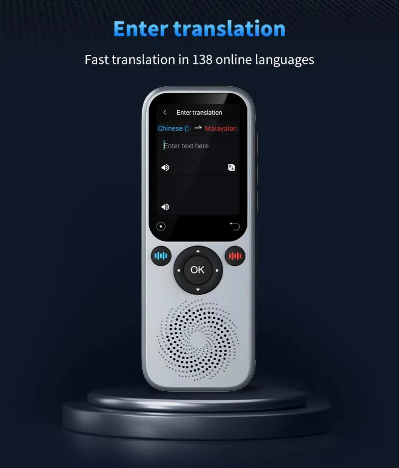Translation Camera Device S20 Real-Time Smart AI Voice Photo Translator 138 Languages Portable Text Voice Translator