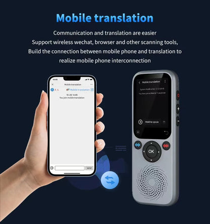 Translation Camera Device S20 Real-Time Smart AI Voice Photo Translator 138 Languages Portable Text Voice Translator
