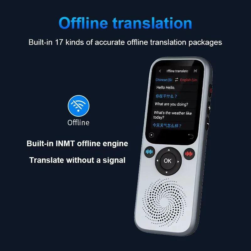 Translation Camera Device S20 Real-Time Smart AI Voice Photo Translator 138 Languages Portable Text Voice Translator