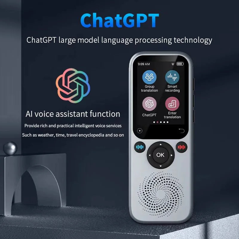 Translation Camera Device S20 Real-Time Smart AI Voice Photo Translator 138 Languages Portable Text Voice Translator