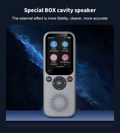Translation Camera Device S20 Real-Time Smart AI Voice Photo Translator 138 Languages Portable Text Voice Translator